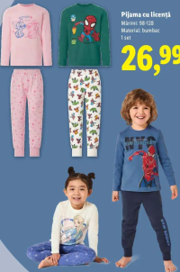 Pijama cu licență 1 set