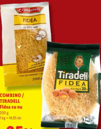 Combino / Tiradell Fidea cu ou 200 g