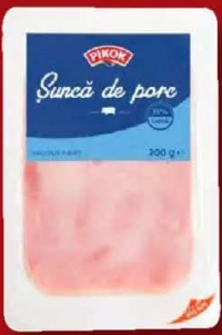 PIKOK Șuncă de porc feliată 200 g