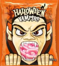 HALLOWEEN Bomboane gumate dinți vampir 200 g
