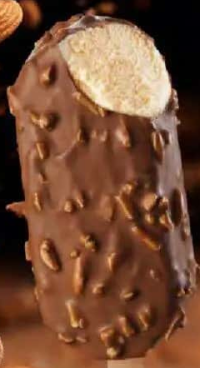 Gelatelli Înghețată cu aromă vanilie Bourbon glazurată cu ciocolată și migdale 6 x 120 ml