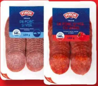 Pikok Salam de porc și vită clasic / cu ardei crud-uscat, afumat 100 g