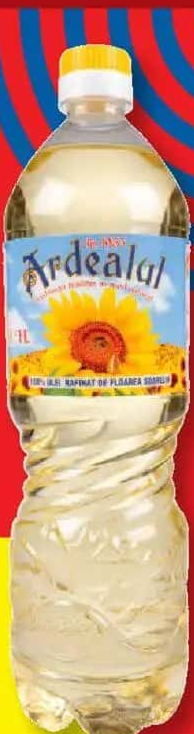 ARDEALUL Ulei de floarea-soarelui 1 L