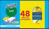 SWIFFER Rezerve lavete umede pentru mop 48 buc.
