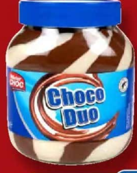 MISTER CHOC Cremă Duo cu cacao și lapte 750 g