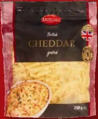 MILBONA Cheddar ras 250 g