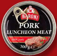 BARONI Conservă din carne de porc 300 g