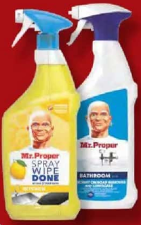 MR. PROPER Detergent spray pentru baie / bucătărie Lemon / Alpine Fresh 800 ml