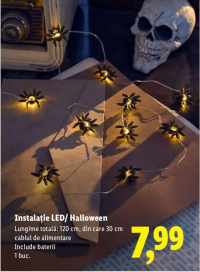 Instalație LED Halloween 120cm 1buc