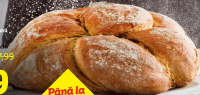 Pâine împletită, pe vatră 380 g