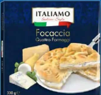 ITALIAMO Focaccia Quattro Formaggi 300 g