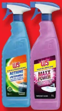 W5 Soluție Power Cleaner bucătărie / baie 1 L