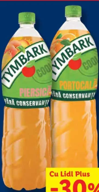 Tymbark Cool Băutură răcoritoare piersici / portocale 2 L