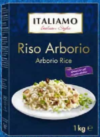 ITALIAMO Orez Arborio pentru risotto 1 kg