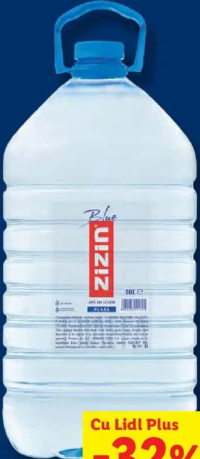 BLUE ZIZIN Apă de izvor plată 10 L