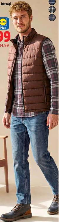 ESMARA MEN Cămașă din flanel, bărbați 1 buc.