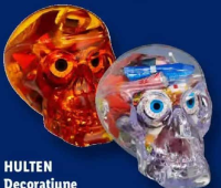 HULTEN Decorațiune craniu cu dulciuri 333 g