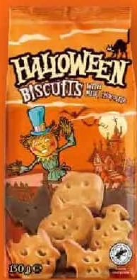 HALLOWEEN Biscuiți fragezi cu ciocolată 150 g