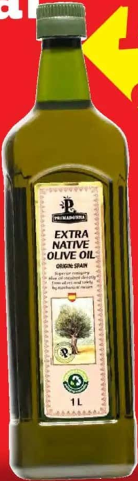 PRIMADONNA Ulei de măsline extravirgin 1L