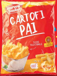 Harvest Basket Cartofi prăjiți pentru friteuză 2,5 kg