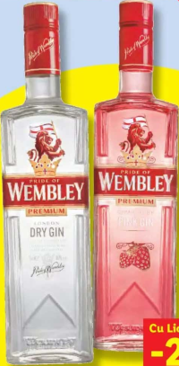 WEMBLEY Dry Gin / Pink Gin 0,7L