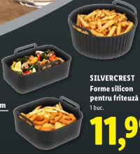 SILVERCREST Forme silicon pentru friteuză 1 buc.