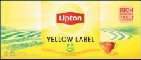 LIPTON Ceai negru Yellow Label Clasic 25 plicuri