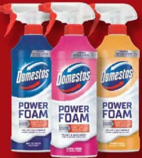 DOMESTOS Spumă de curățare diverse sortimente 435 ml