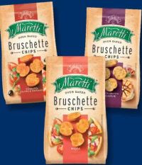 MARETTI Bruschette mix de legume / măsline și oregano / usturoi / pizza 168 g