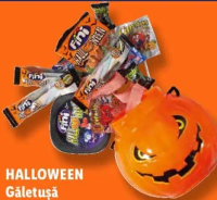 Halloween Găletușă cu jeleuri și caramele 200 g
