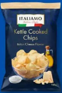 ITALIAMO Chipsuri cu parmezan 150 g