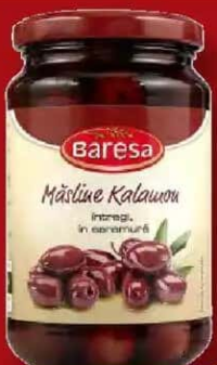 BARESA Măsline Kalamon întregi 200g