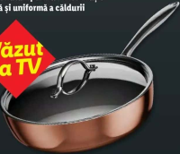 SILVERCREST Tigaie cu strat de cupru, cu capac 2 L 24 cm
