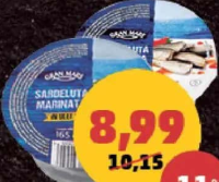 GRAN MARE SARDELUȚĂ MARINATĂ în ulei picant / în ulei, 165 g