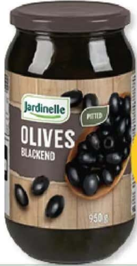 JARDINELLE MĂSLINE NEGRE FĂRĂ SÂMBURI 950 g