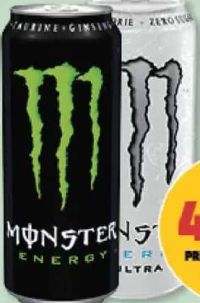 MONSTER BĂUTURĂ ENERGIZANTĂ clasic/ultra 500 ml