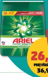 Ariel Detergent Pudră Automat 1.3 kg