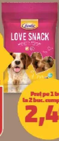 BODIE LOVE SNACK CÂINI 100 g