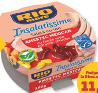RIO MARE SALATĂ DE TON MEXICANĂ 160 g