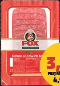 FOX SALAM SANDWICH TOAST feliat, 100 g