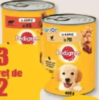 PEDIGREE HRANĂ UMEDĂ CÂINI JUNIOR / ADULT diverse sortimente, 400 g