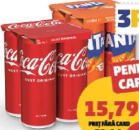 COCA-COLA / FANTA PORTOCALE 4 x 330 ml