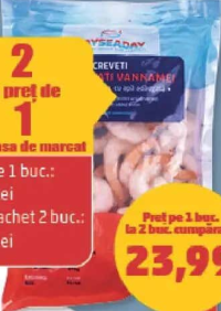 Dayseaday Creveți 31-40 decorticați 500 g