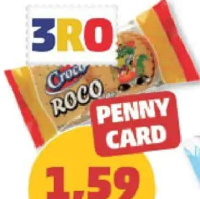 Croco Roco Biscuiți cremă cacao 56 g