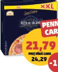San Fabio Pizza XXL salame 3 x 350 g