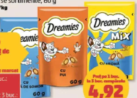 Dreamies Recompense Pisici diverse sortimente 60 g