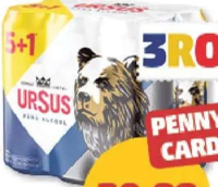 Ursus Bere Fără Alcool 6x500 ml