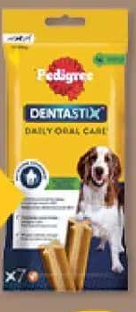 PEDIGREE DENTASTIX CÂINI talie medie, 7 buc., 180 g