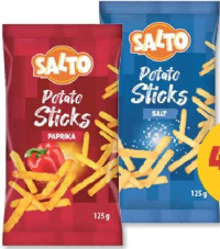 Salto Sticks cartofi diverse sortimente 125 g