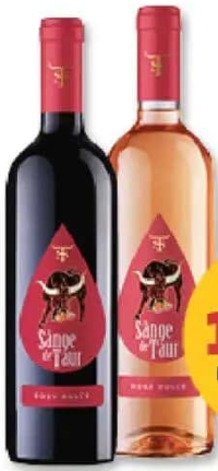 Sânge de Taur Vin roșu/rose 750 ml